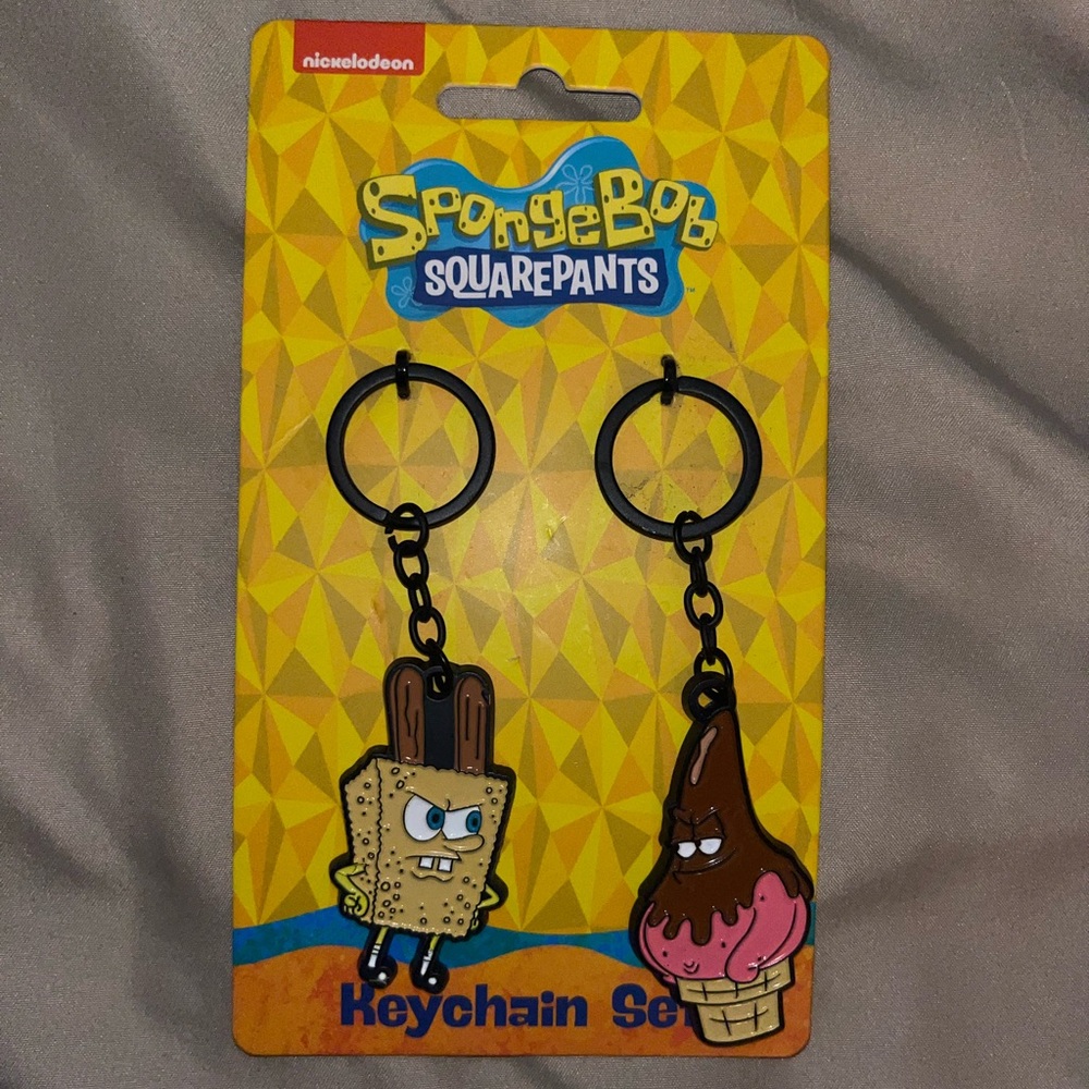 Spongebob Squarepants Keychain Set - image 1